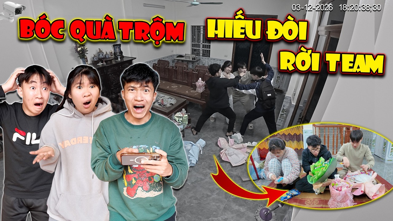 Hiếu Tức Giận Đòi Rời Team Khi Bị Troll Bóc Trộm Quà Kỉ Yếu !