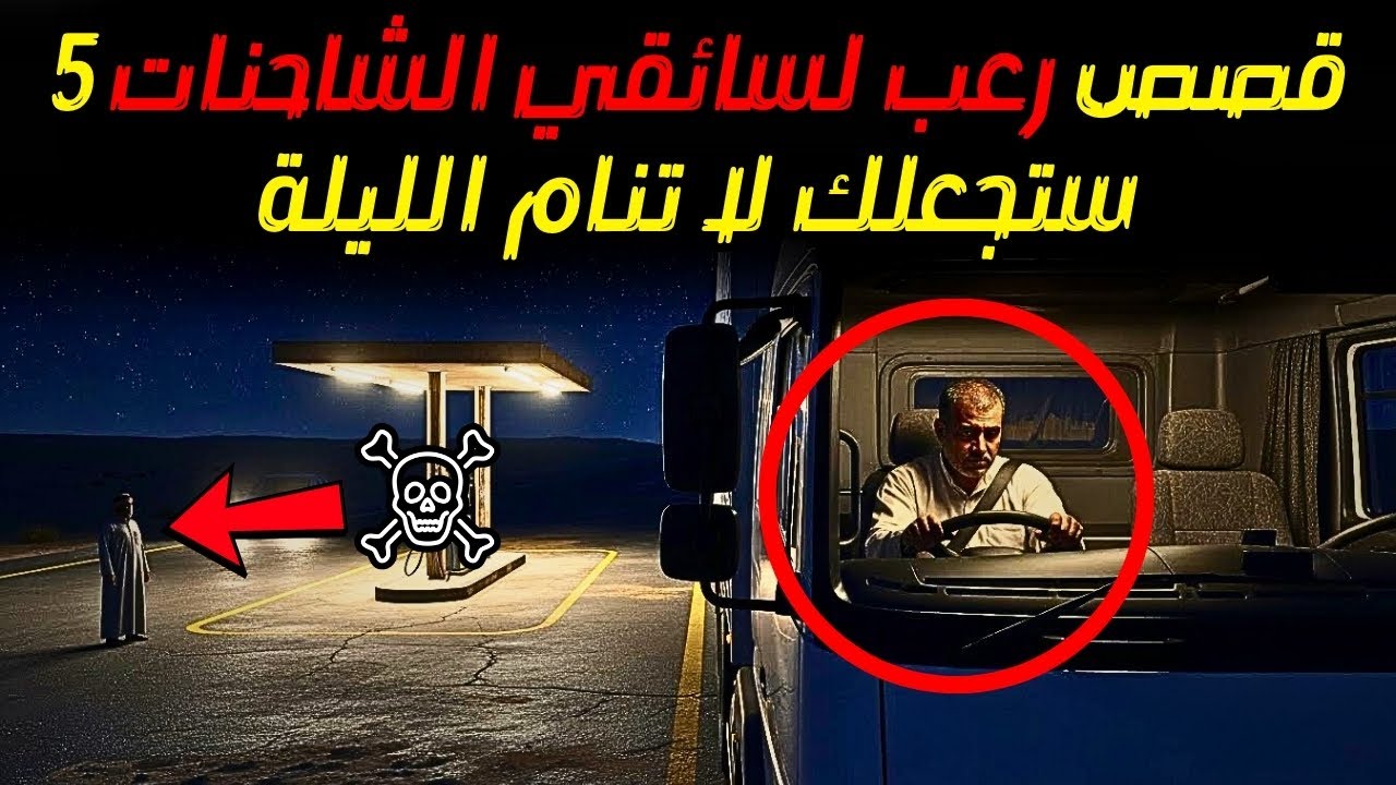 5 قصص رعب لسائقي الشاحنات عاشوا ليالي مرعبة لا تُنسى
