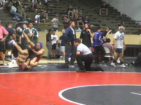 Santa Ana College Wrestling Tournament 2010 - 149 CON3: Luis Vargas vs Ryan Steiner