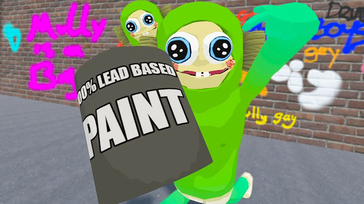 the boys drink paint (again)
