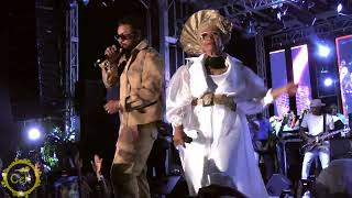 Shaggy singing praises to Marcia Griffiths at Marcia Griffiths & Friends 2024 Concert