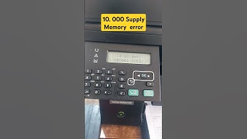 Hp laserjet M1213nf MFP  10.000 supply memory error #viralvideo #shorts #my