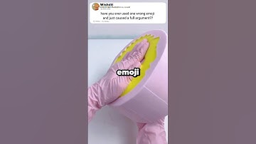 have you ever used one wrong emoji and just caused a full argument??