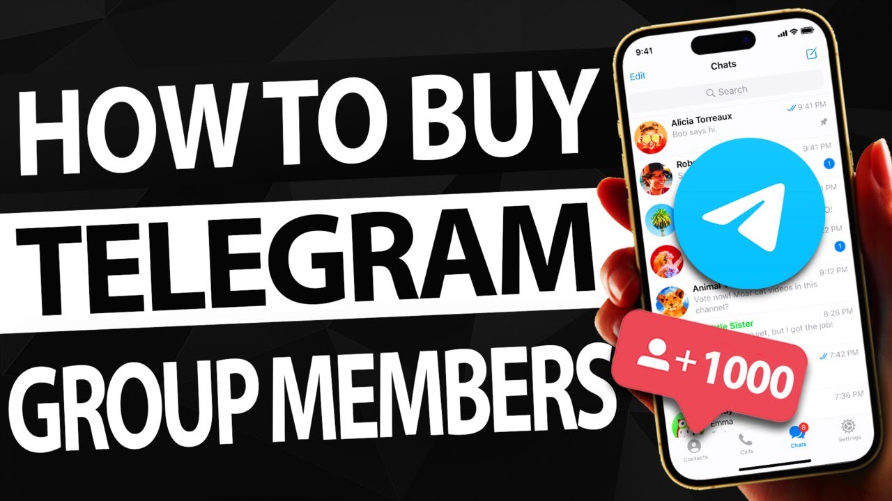 How To Buy Telegram Group Members - YouTube