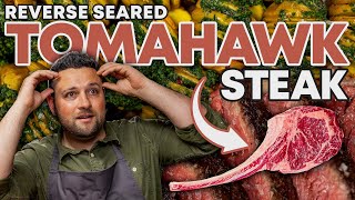 How to Reverse Sear a Tomahawk Steak