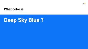 Deep Sky Blue color #0d75f8 hex color - Blue color - Warm color 0d75f8
