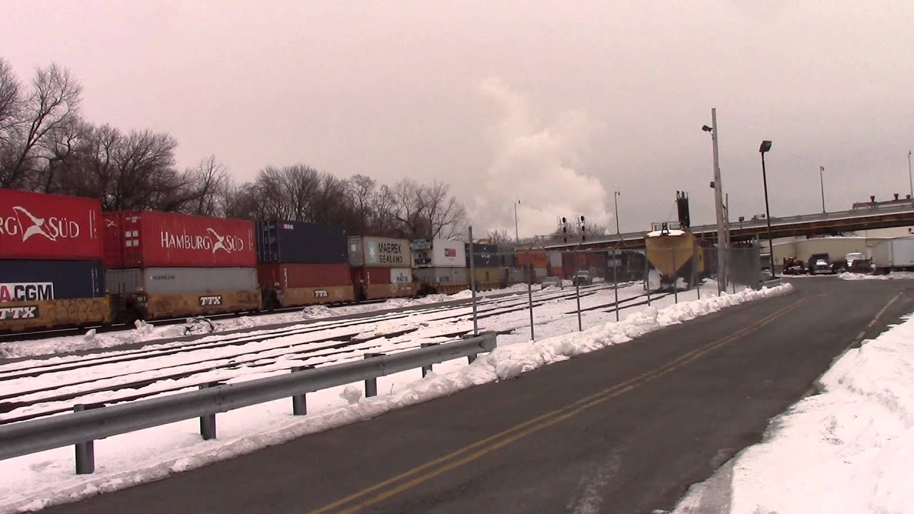 Intermodal before the snowstorm