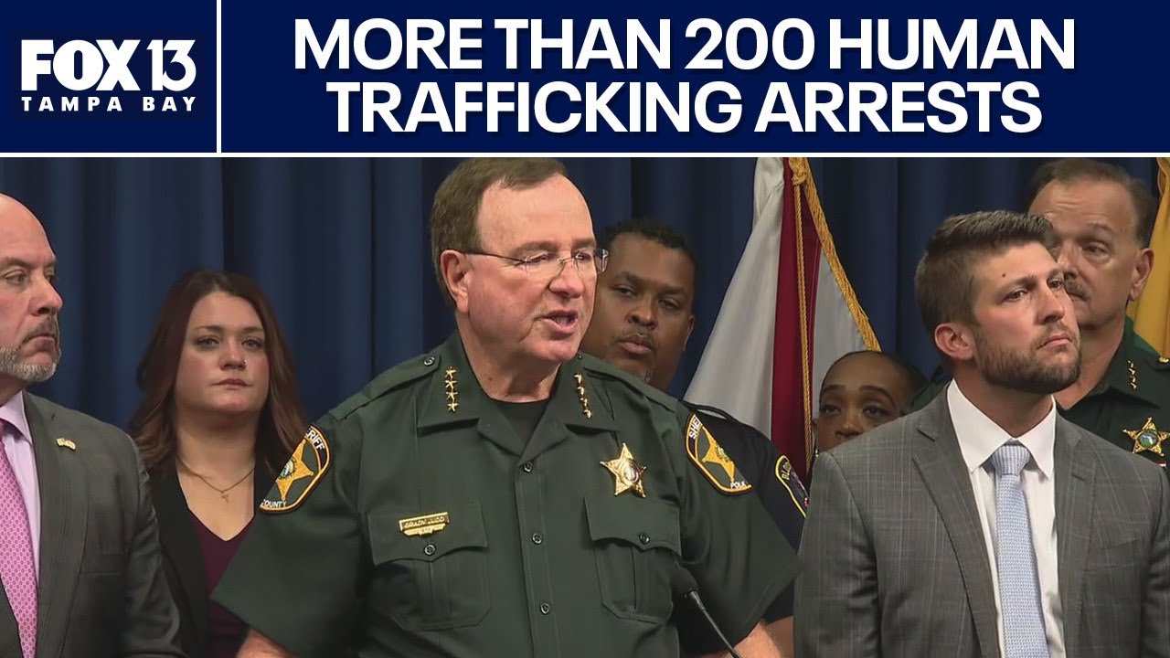 Grady Judd: Human trafficking operation nets 246 arrests - YouTube