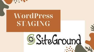 Hoe maak je een STAGING Website voor WordPress | SiteGround tutorial
