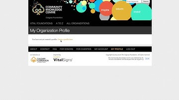 Setting up your CKC Profile (1of2)