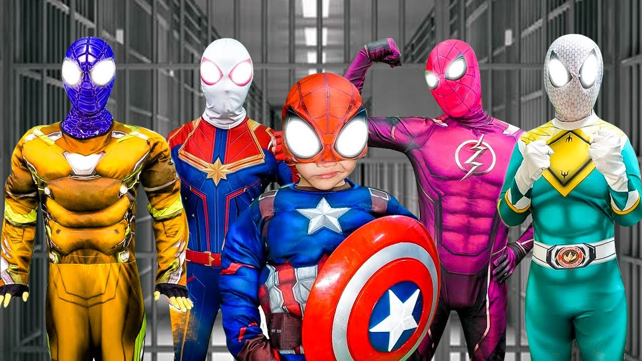 PRO 5 SUPERHERO TEAM 