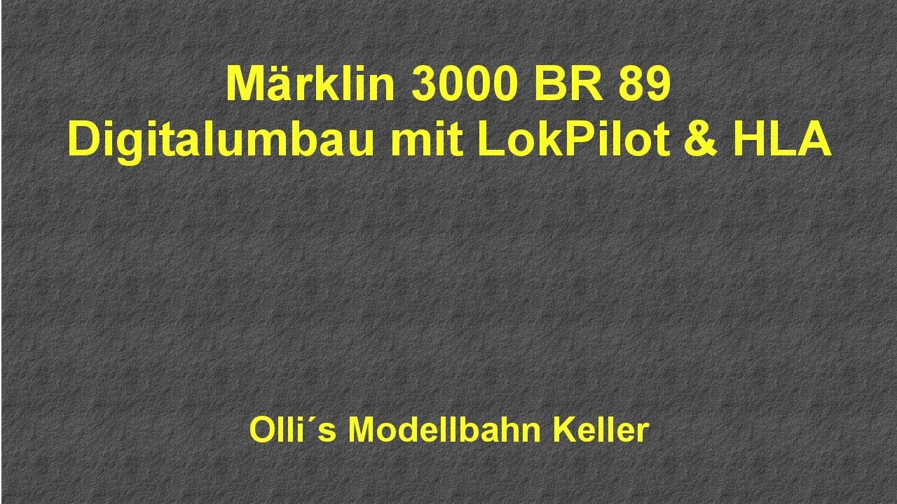 Wolfgangs Märklin  Modell Bahn ,E 104  Kosten günstiger Umbau auf Digital