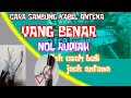 CARA SAMBUNG KABEL ANTENA TV DENGAN BENAR ||NOL RUPIAH