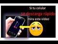 SE DESCARGA MUY RAPIDO MI CELULAR. SOLUCION AQUI