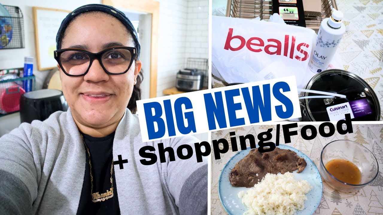 We Have Big News! + Shopping & Food! | Double Days Family