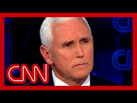 Hear Pence react to Trump’s indictment