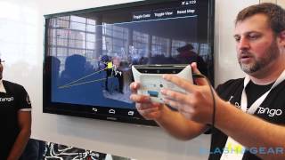 Google Project Tango tablet demo at Google I/O 2014