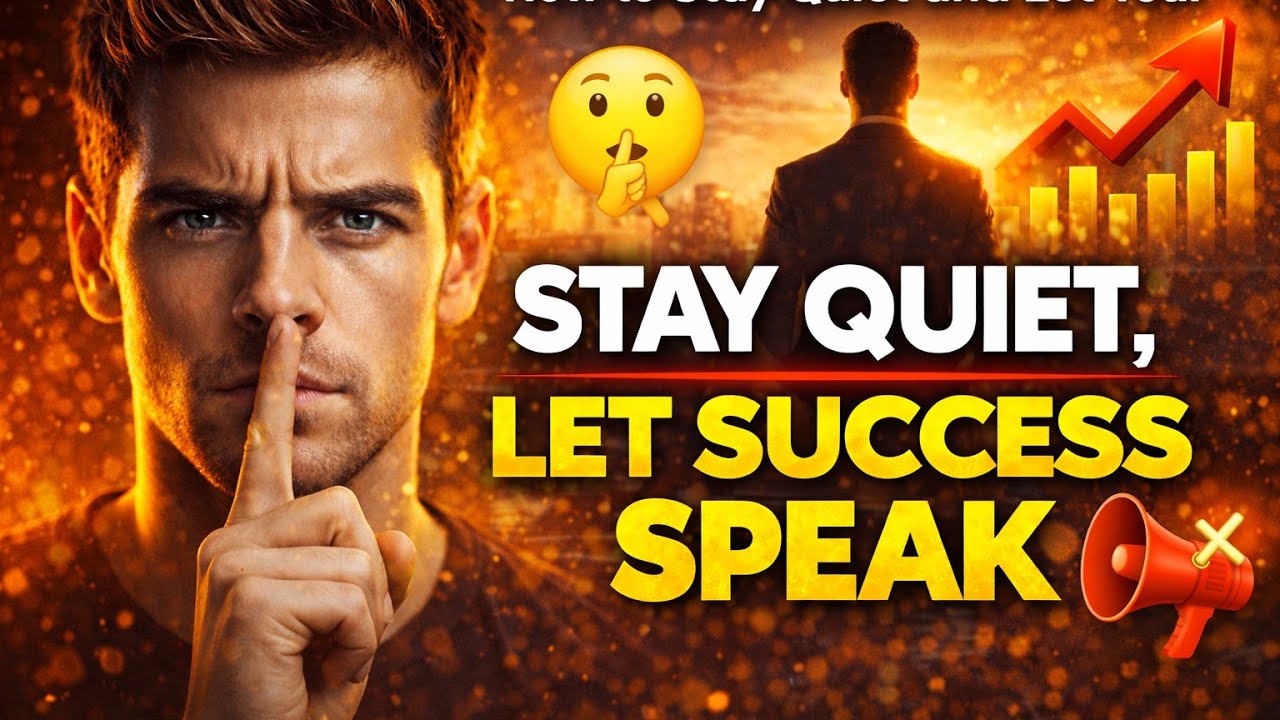 How to Stay Quiet and Let Your Success Speak | Motivational Story