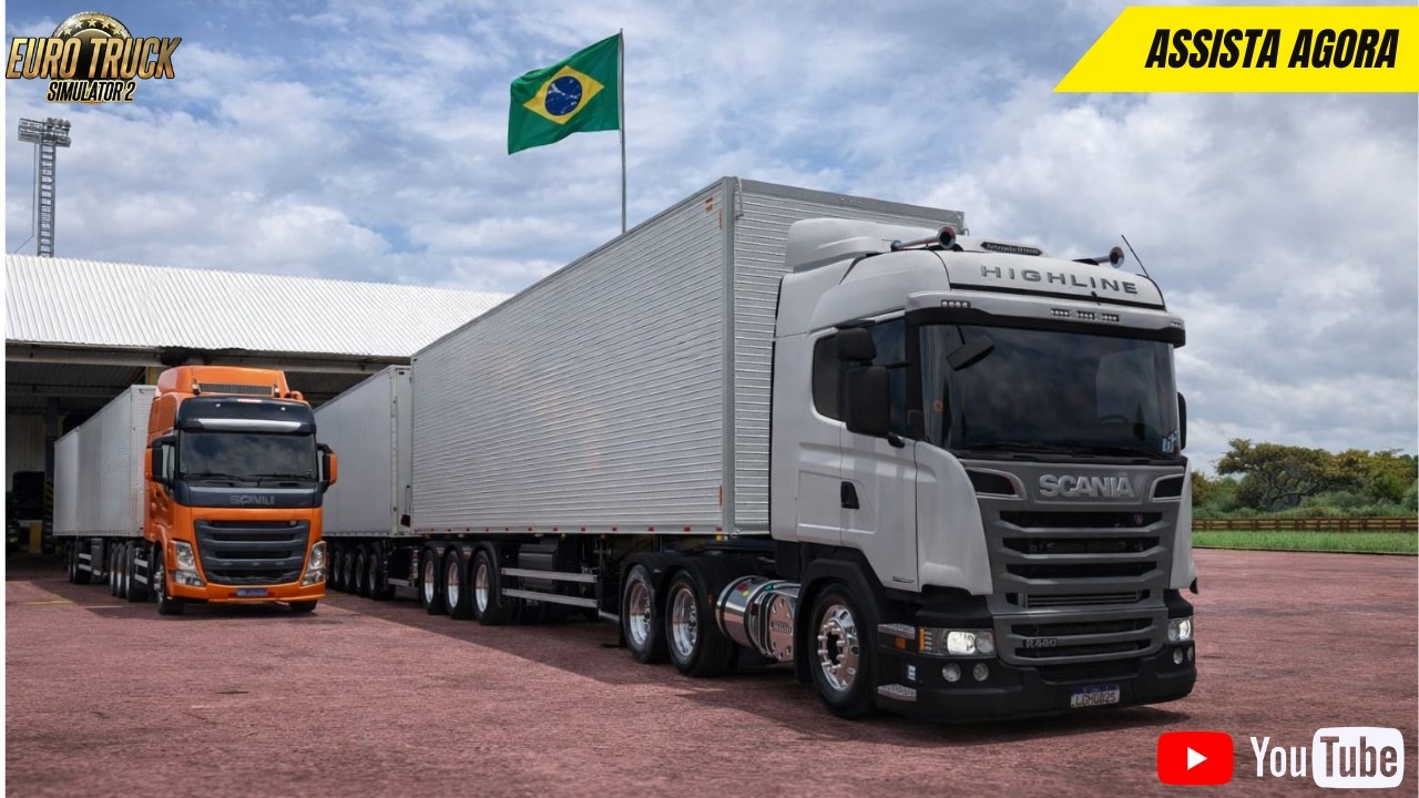 ETS-2 COMBOIO DOS BAUZEIROS DO PARANÁ X SÃO PAULO GAMAPLAY REALISTA