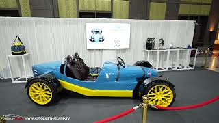 SRA Hanuman 3!!รถไฟฟ้าฝีมือคนไทย ระดับ Sport car 577 แรงม้า ผลิตแค่ 110 คันในโลก ค่าตัว 6 ล้านบาท