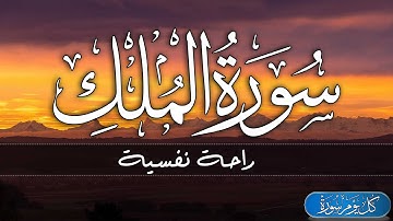 سورة الملك - تبارك | تلاوه تريح الاعصاب وتهدا النفس 💚 قران كريم بصوت جميل جدا جدا
