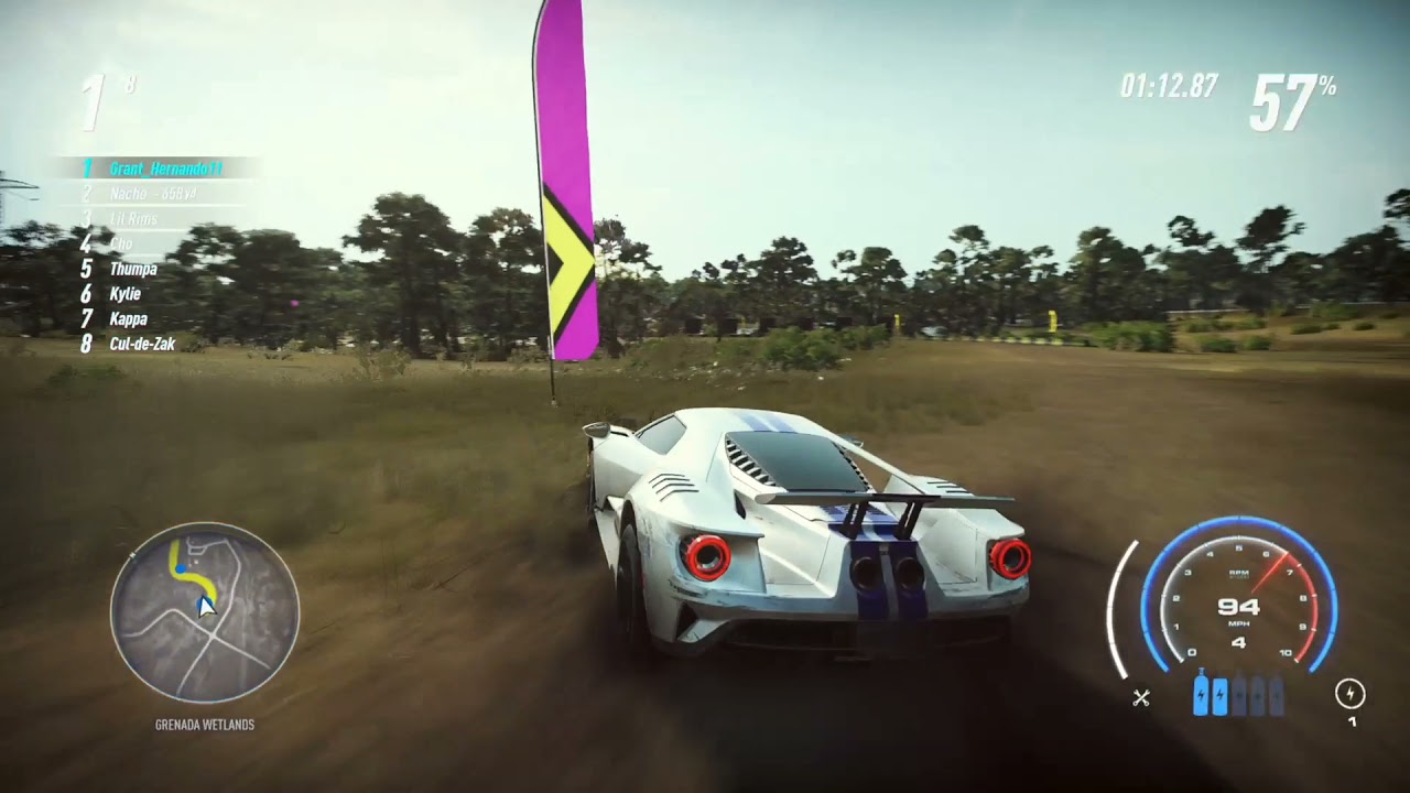NFS: Heat - Leviathan (Off-Road Sprint Race) (Shortcut) (Ford GT 2017)
