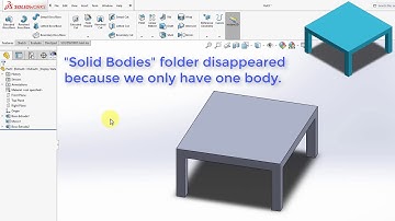 Advanced SOLIDWORKS Tutorial: Multi-Body Parts