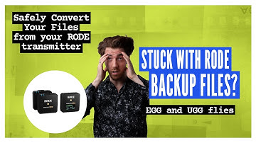 Back up and Update - Rode Go 2 backup (EGG/ UGG Files) Issue