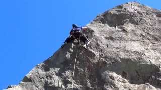 Climbing at Mickey's Beach, The Egg: Egghead 11a (6b+)