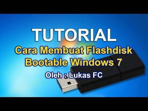 Video: Cara Membuat Flash Drive USB Windows 7 Yang Dapat Di-boot Untuk Netbook