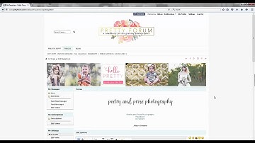 How to Edit Your Profile and Signature in the Pretty Forum