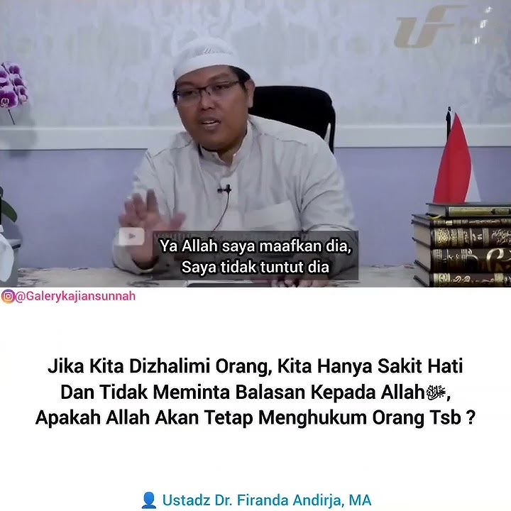 kita dizalimi dan kita tak minta balasan kpd Allah apakah org tsb tetap dihukum? #expemudatersesat