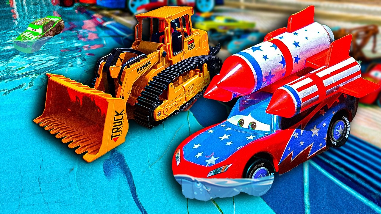 Обзор игрушек Disney Pixar Cars | Молния Маккуин, Финн Макмиссл, Мак, Док Хадсон, Круз Рамирес