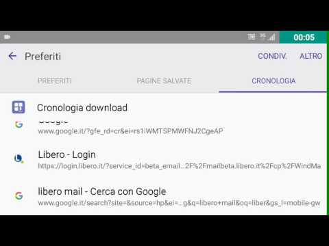 Come eliminare la cronologia di internet sul cellulare
