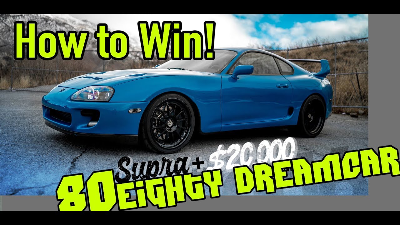 How to Win 80Eighty Car Giveaway  