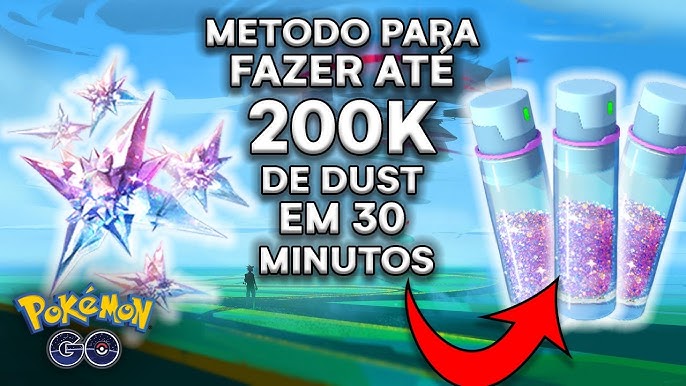 NUNCA MAIS FIQUE SEM POEIRA ESTELAR! Pokémon que DÃO MUITA STARDUST no Pokémon  GO 