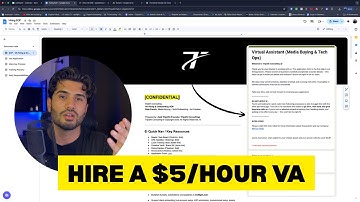 how hiring a $5/hour virtual assistant saved me 40 hours a week (copy this)