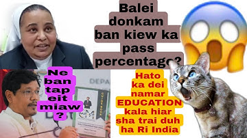 MBOSE SSLC RESULTS 2025 Dei ka CM impact Book kaba la iarap ban pynkiew ia ka pass percentage ✅