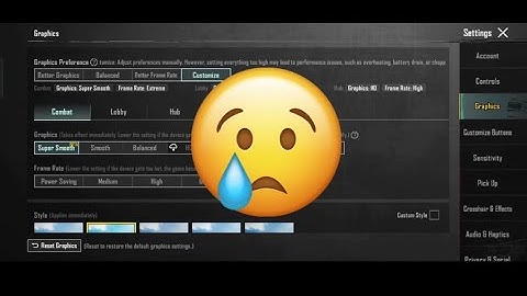Super Smooth Graphics Not Working In Bgmi/Why Fps Not Upgrade/Bgmi Super Smooth Option Showing Trick