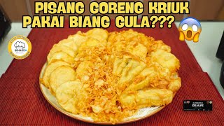 PISANG GORENG KRIUK PAKAI BIANG GULA?? 😱