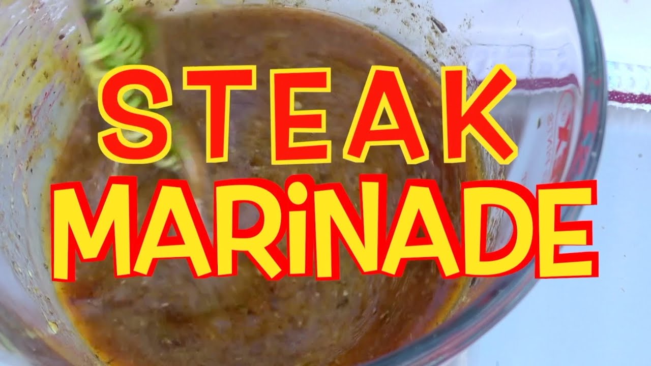 Magnificent Marinade for Steak Tex Mex - YouTube Magnificent Marinade for Steak Tex Mex - YouTube