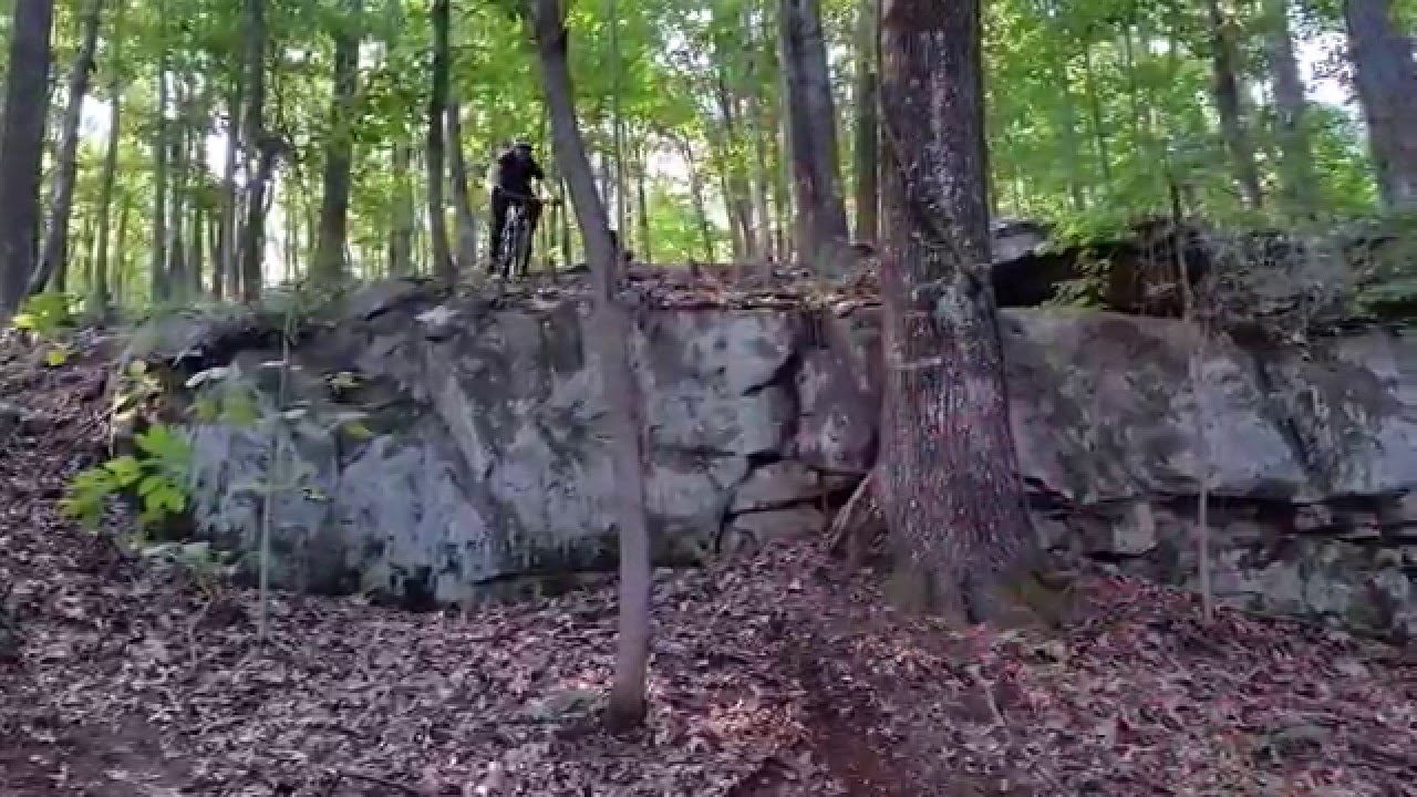 Valley Falls Enduro drop.