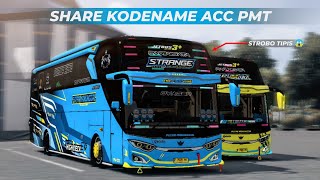 SHARE‼️ KODENAME ACC PMT JB3 RESV X DANZ PROJECT || BUSSID 4.2