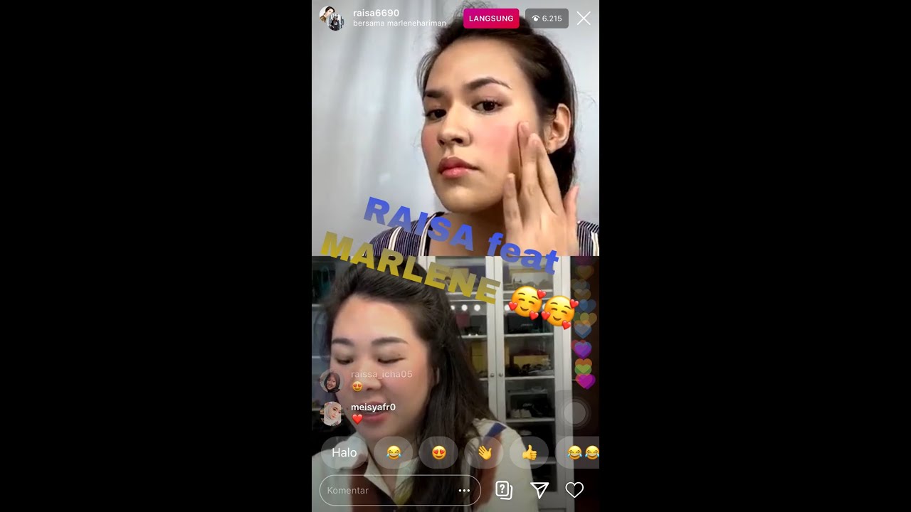 Tutorial Make Up Raisa feat Marlene