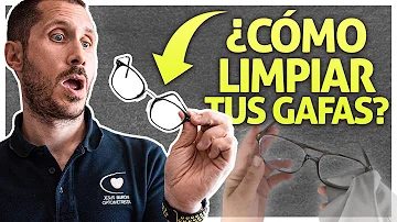 ¿Cuál es el mejor paño para limpiar las gafas?