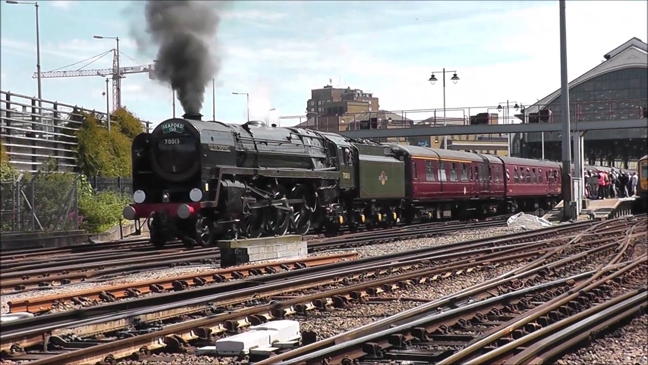 Seaford to Brighton Railway 150 Years Celebration Special Steam Train