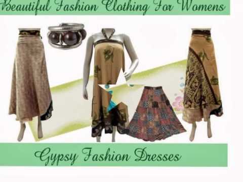 Gypsy Fashion Dresses - YouTube