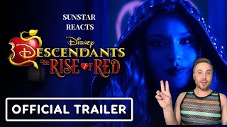 Descendants: The Rise of Red Official Trailer REACTION #descendants4