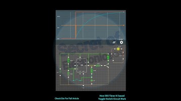 How 555 Timer IC based Toggle Switch Circuit Work