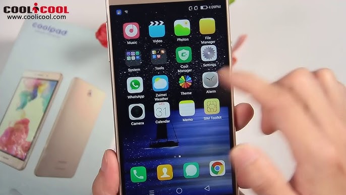 Coolpad E502 Unboxing Youtube